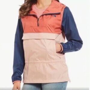 THE NORTH FACE Fanorak 2.0 Hooded Windbreaker Colorblock Jacket Stowable Medium